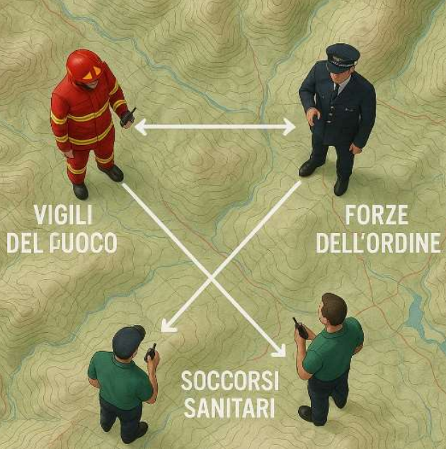 Comunicazioni radio mesh in contesti di emergenza